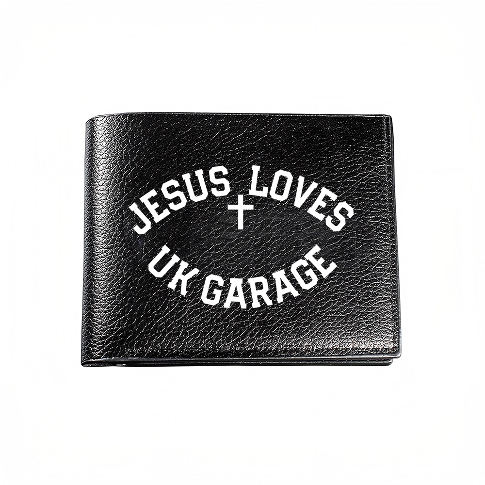 Men'S Accessories Uk - Jesus Loves Uk Garage Mens Wallet