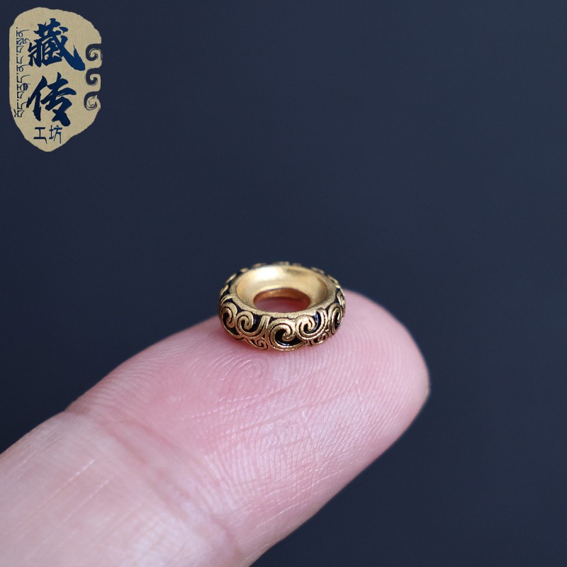 Bracelet Beaded Men - 18K Tang Ring Bead Separator Loose
