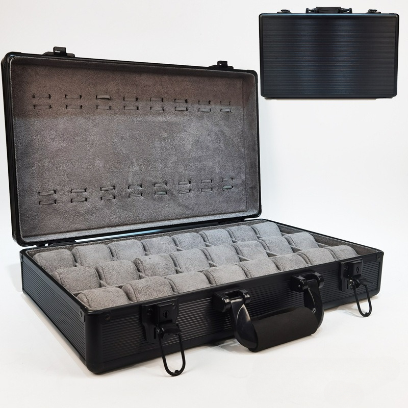 Men'S Accessories Tray - Aluminum Green Watch Box Mens Watches