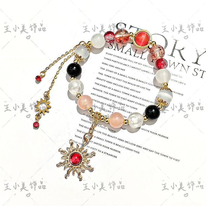 Bracelet Beaded Men - Women Beaded Bracelets Game Anime Wuthering