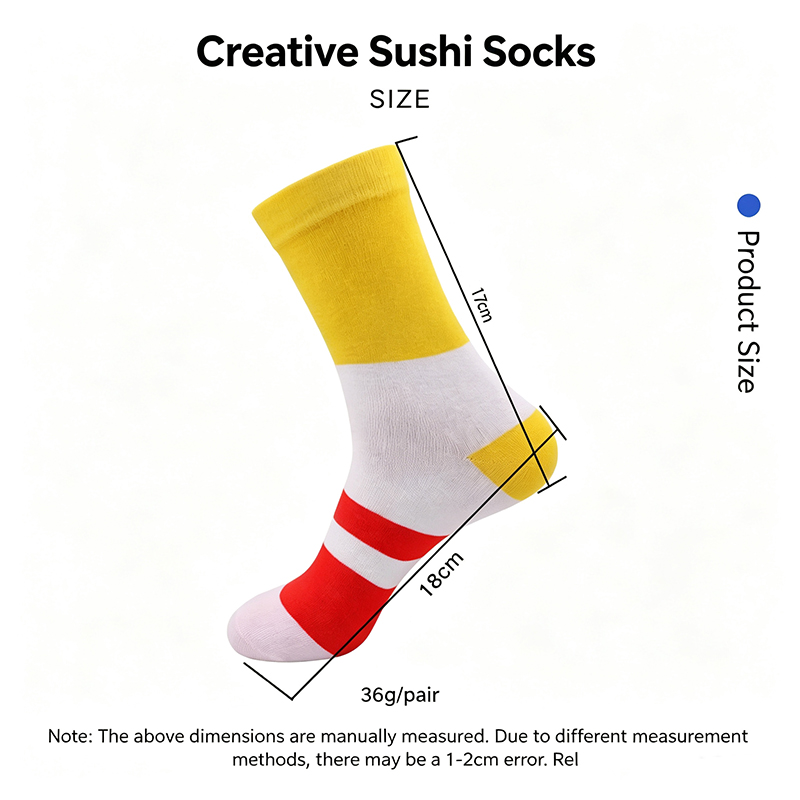 3/4/5 Pairs, Funny Food Novelt - Men Accessories To Wear ulasan dan harga