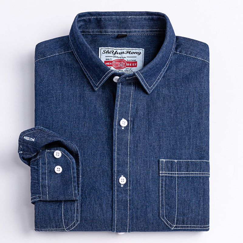 New Casual Jeans Long Sleeve M - Men Accessories To Wear ulasan dan harga