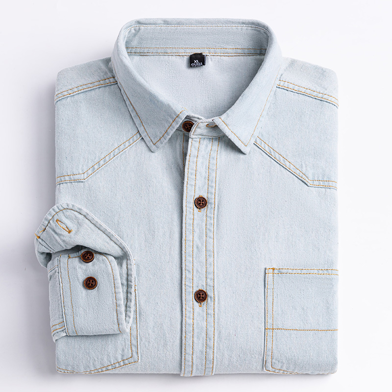 New Casual Jeans Long Sleeve M - Men Accessories To Wear ulasan dan harga
