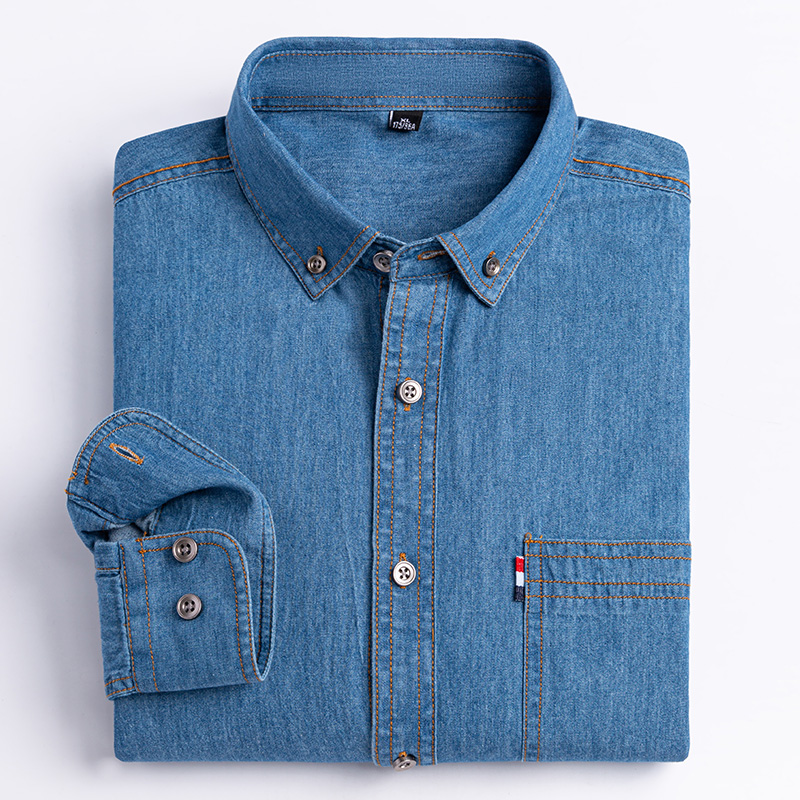 New Casual Jeans Long Sleeve M - Men Accessories To Wear ulasan dan harga
