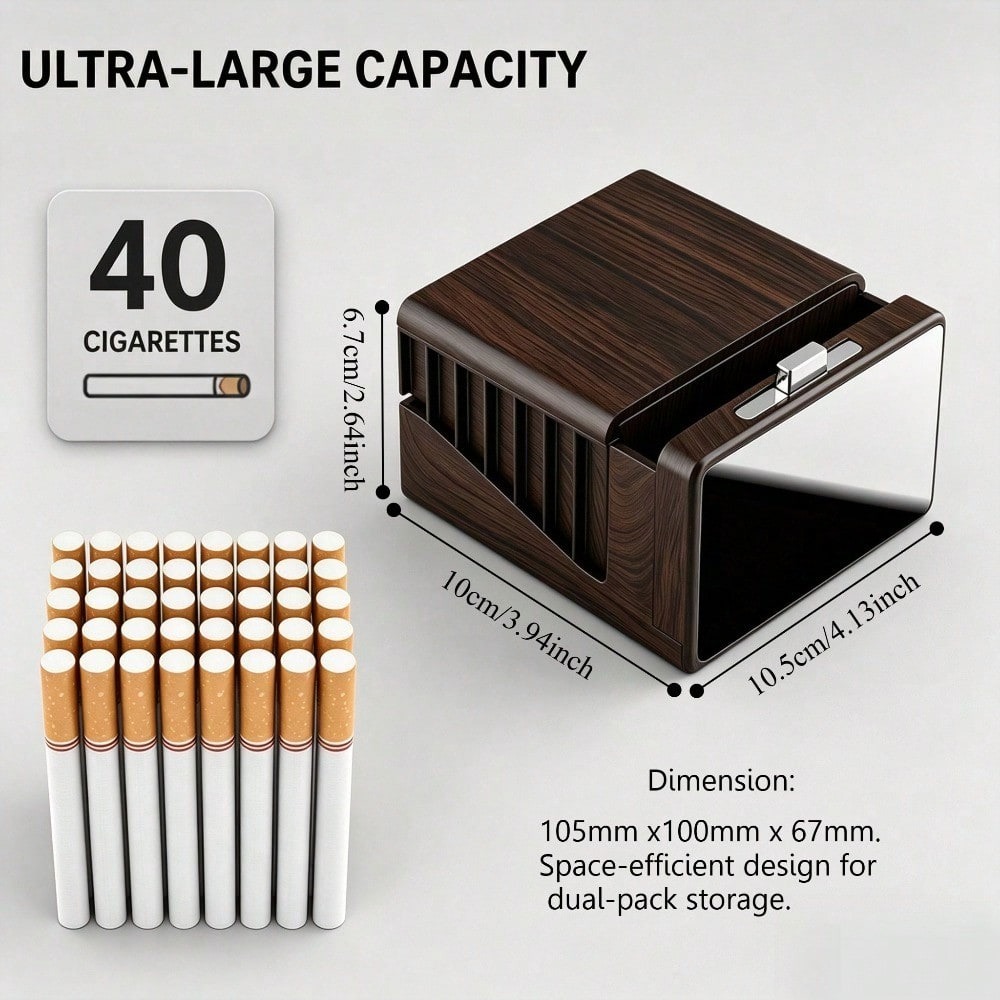 Large Capacity Cigarette Case, - Men Accessories For Gift ulasan dan harga