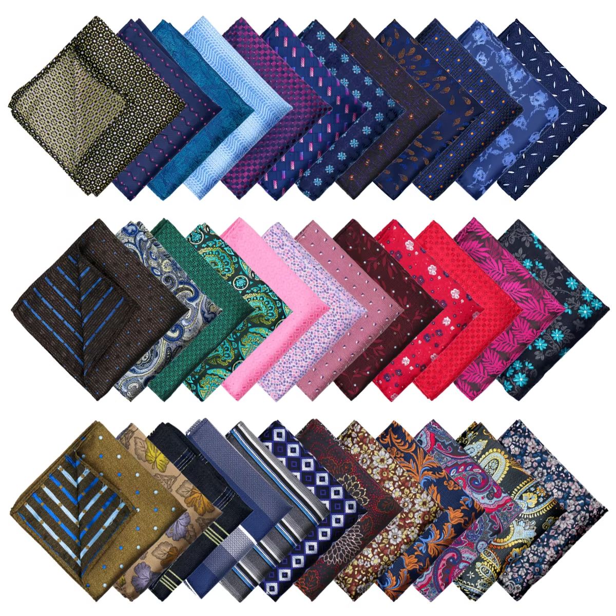 Elegant Men Pocket Square Luxu - Men Accessories Elegant ulasan dan harga