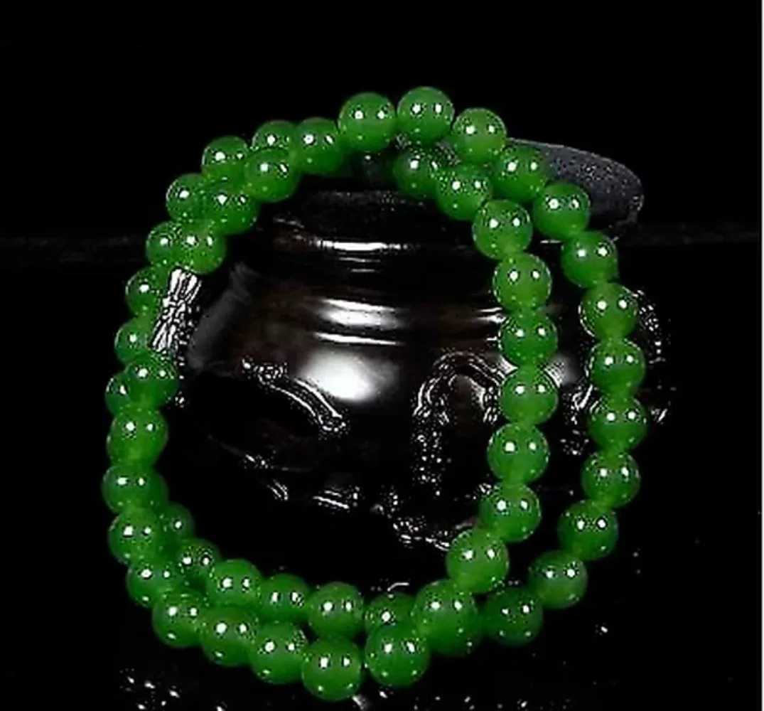 Genuine Natural Green Beads Ne - Men Accessories Jewelry ulasan dan harga