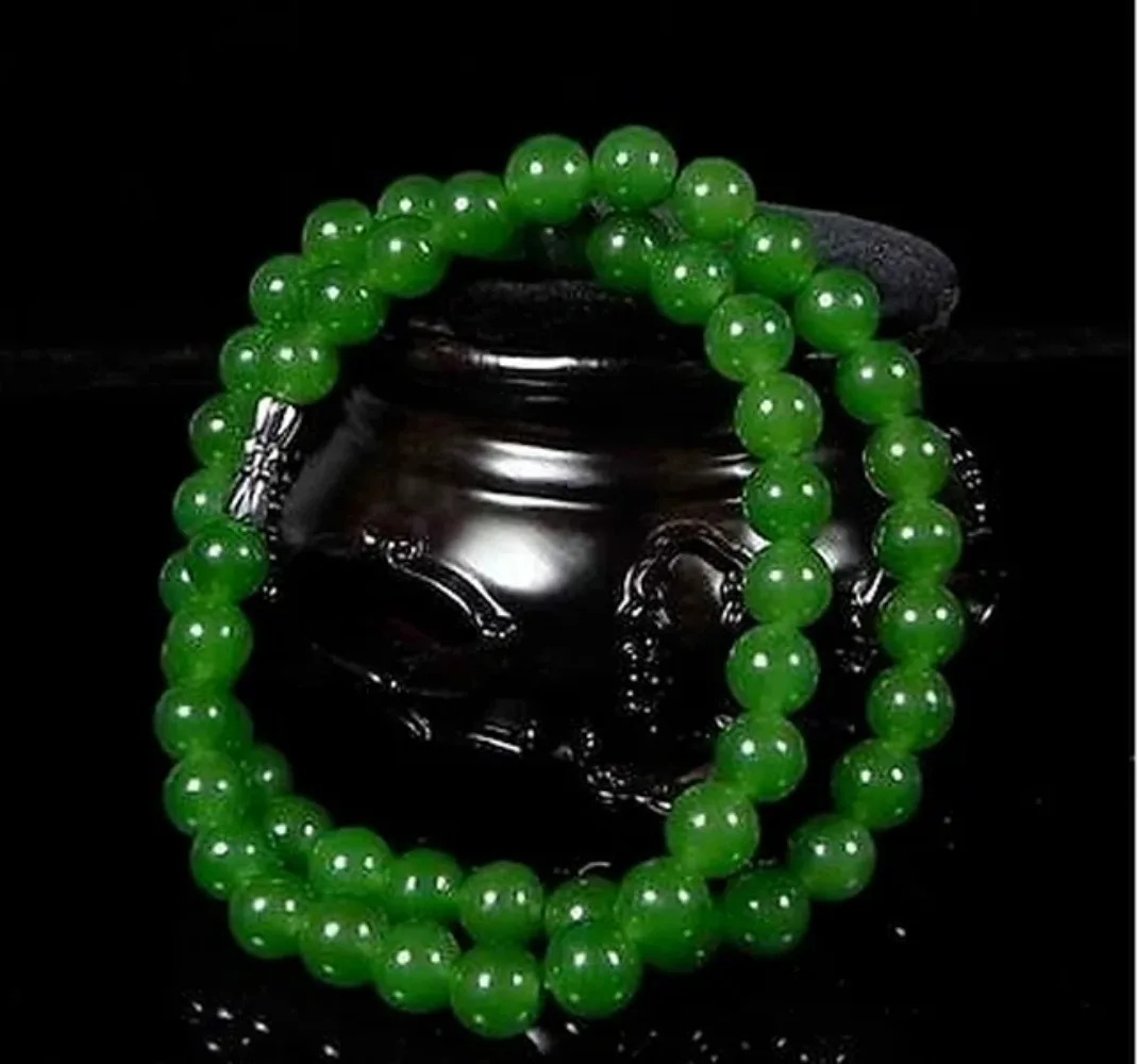 Genuine Natural Green Beads Ne - Men Accessories Jewelry ulasan dan harga