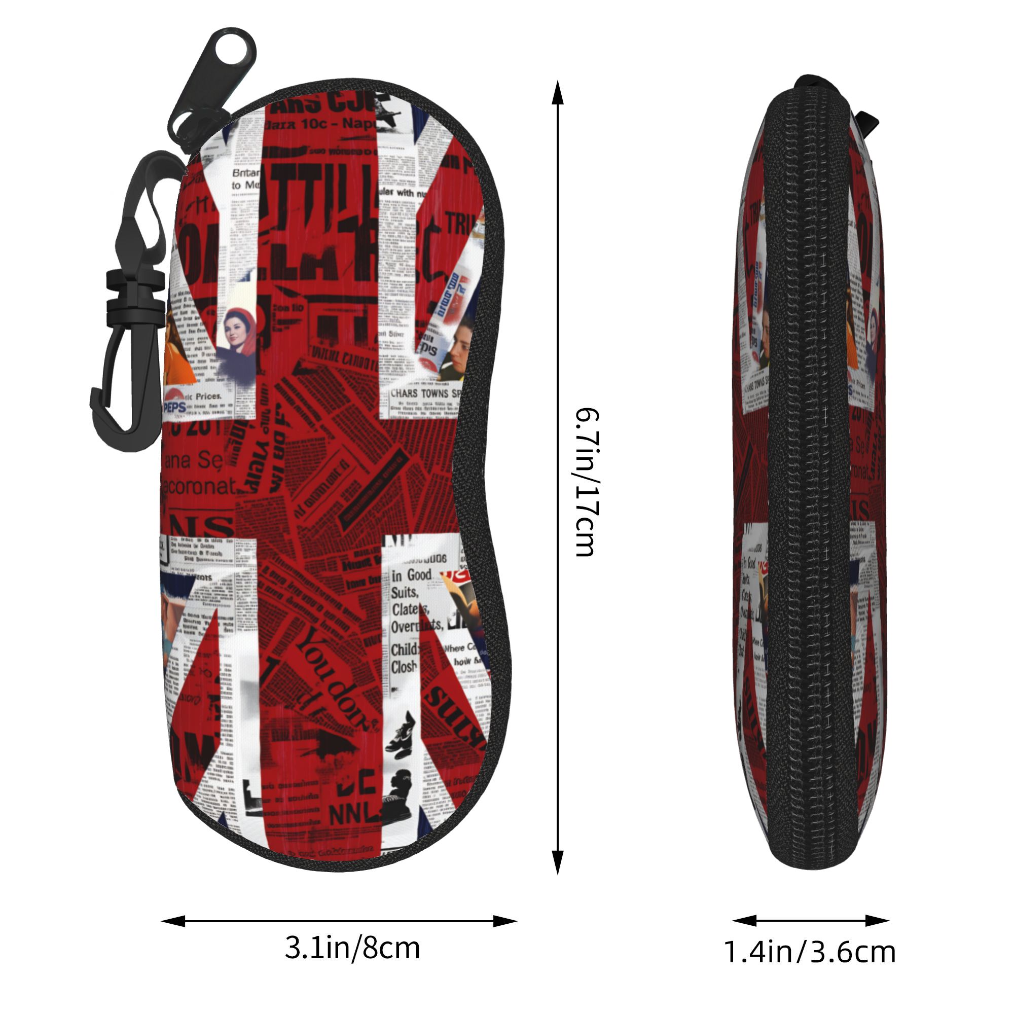 British flag UK Glasses Case   - Men'S Accessories Uk ulasan dan harga
