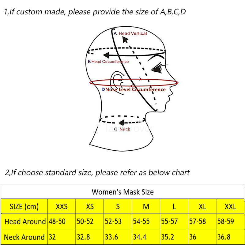Latex Mask Transparen Brown Ru - Men Accessories To Wear ulasan dan harga