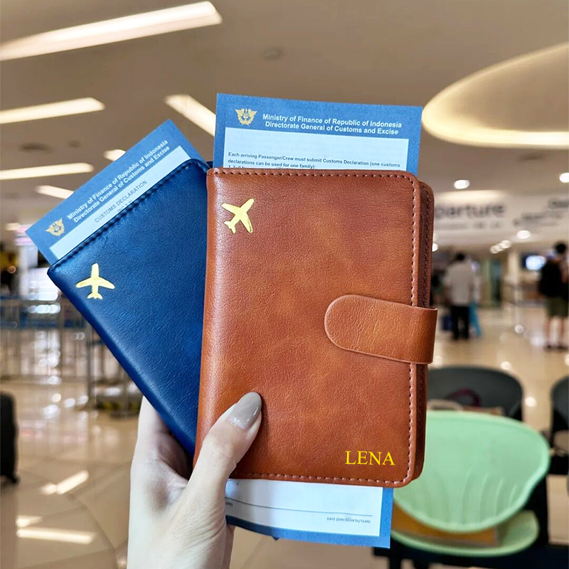 Custom Letters Travel Passport - Men'S Accessories Holder ulasan dan harga