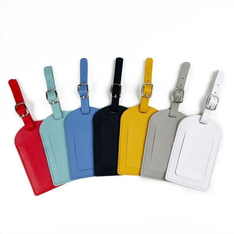1PC PU Leather Luggage Tag Sui - Men'S Accessories Holder ulasan dan harga
