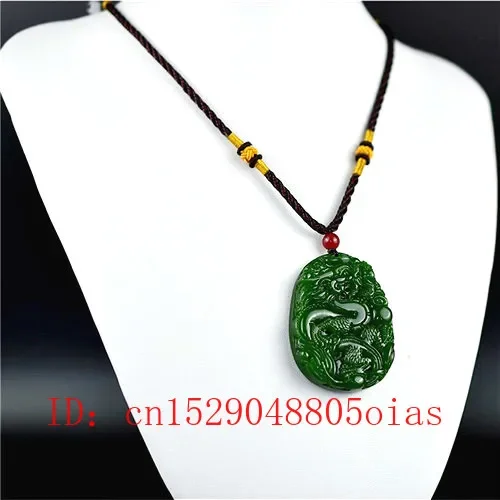 Natural Green Chinese Jade Dra - Men Accessories Jewelry ulasan dan harga