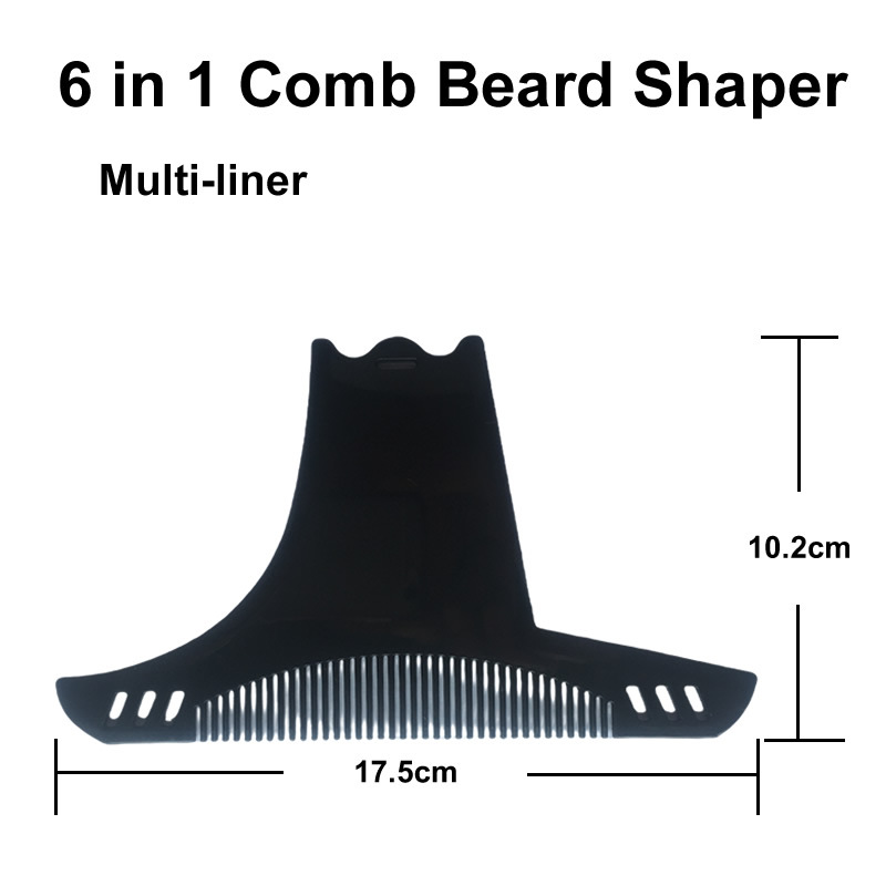Man Beard Template Comb Rule S - Men Accessories Rule ulasan dan harga