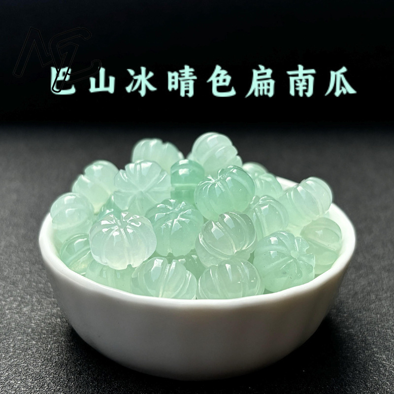 10pcs A Green Jade Pumpkin Bea - Men Accessories For Gift ulasan dan harga