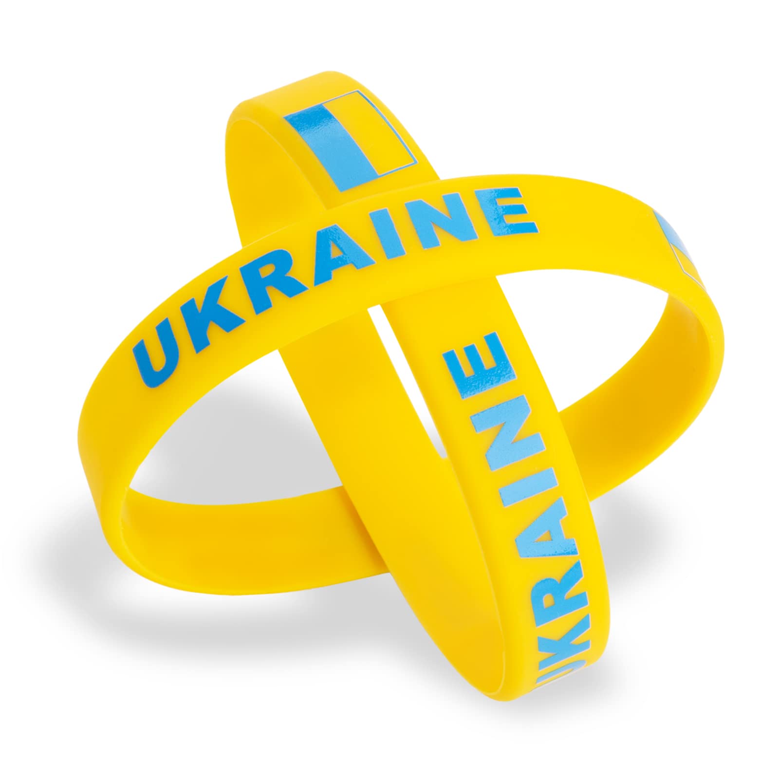 2pcs Ukraine Flag Bracelet Sil - Men'S Accessories Uk ulasan dan harga