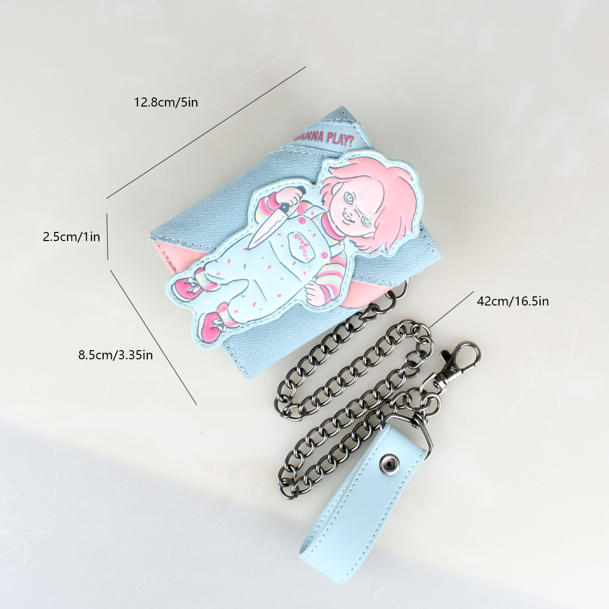 Stylish Triple Fold Chain Wall - Men Accessories Photos ulasan dan harga