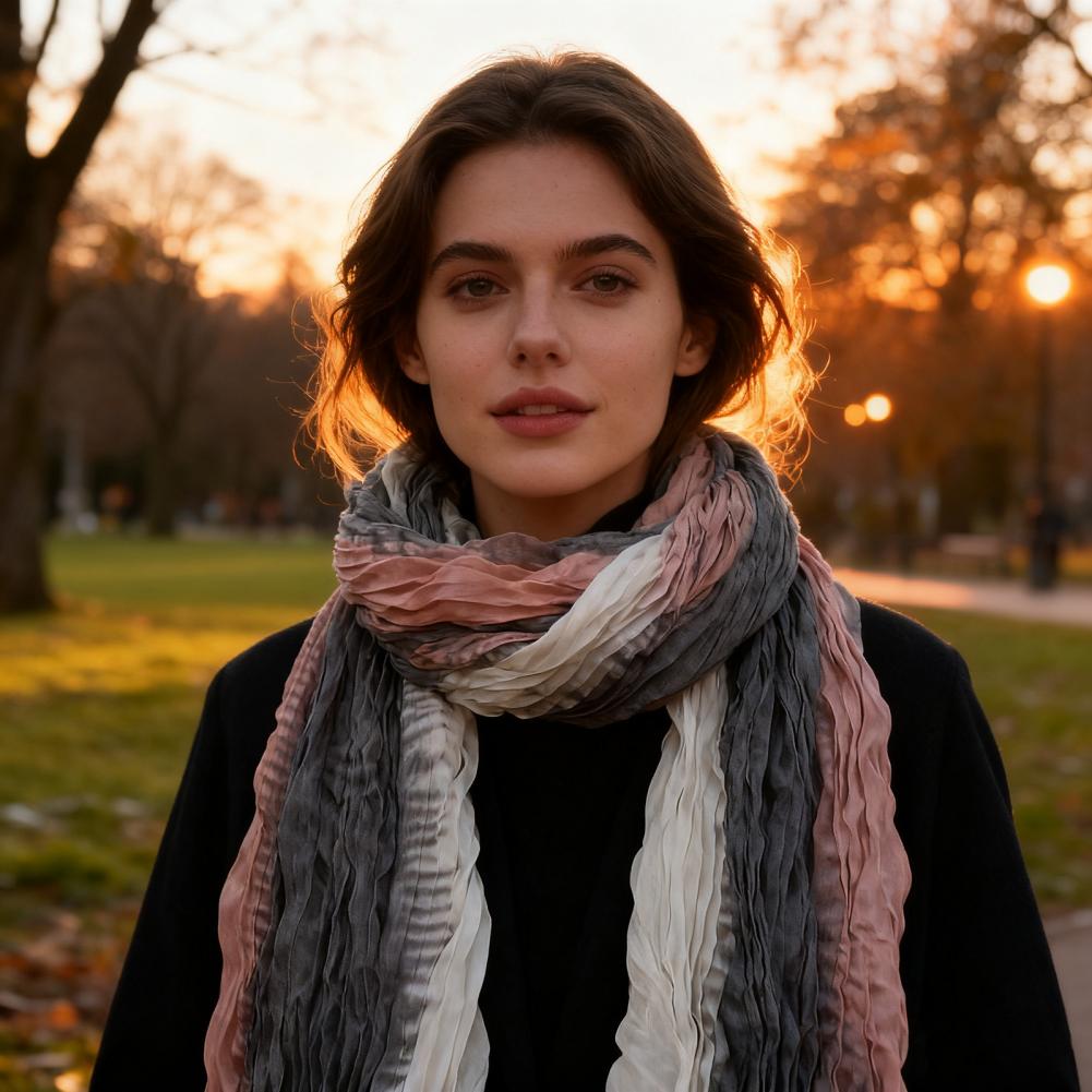 Neck Warmer Two-color Gradient - Men Accessories To Wear ulasan dan harga