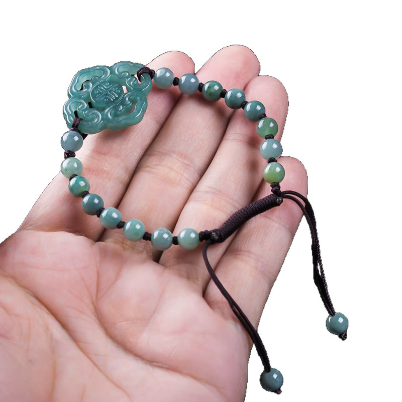 Natural Jadeite A-grade Bracel - Bracelet Beaded Men ulasan dan harga
