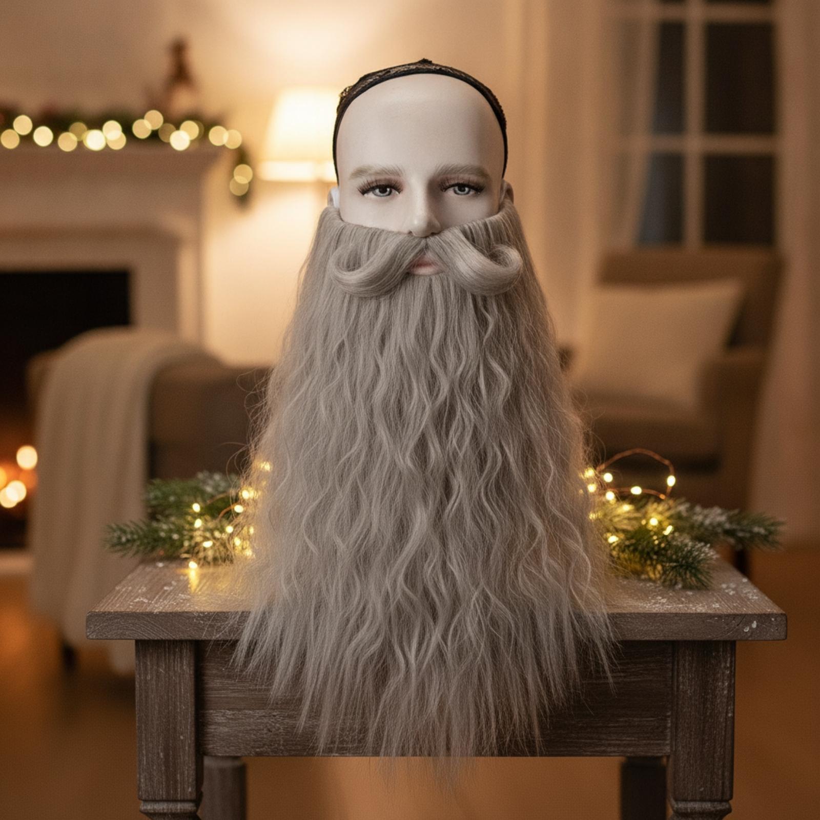Costume Beard with Mustache Ad - Men Accessories To Wear ulasan dan harga