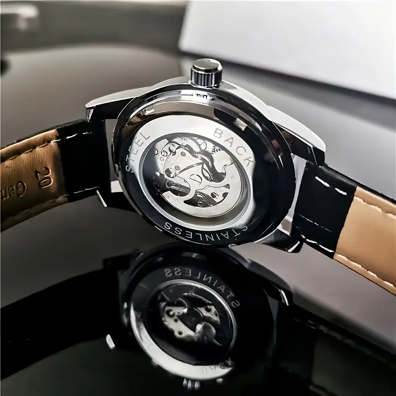 Elegant Men's Automatic Mechan - Men Accessories Elegant ulasan dan harga