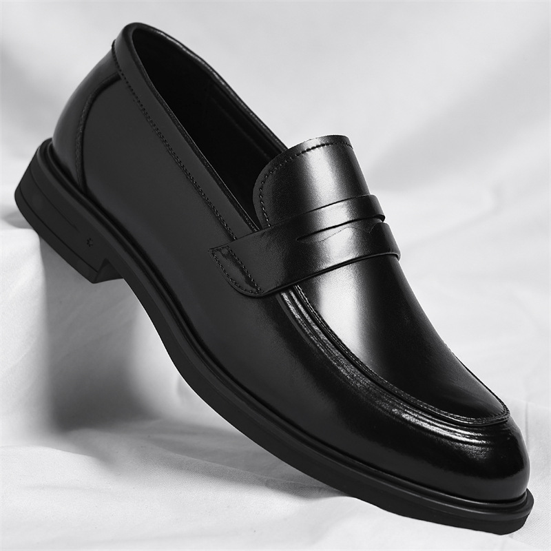 Men's Formal Leather Loafers I - Men Accessories Elegant ulasan dan harga