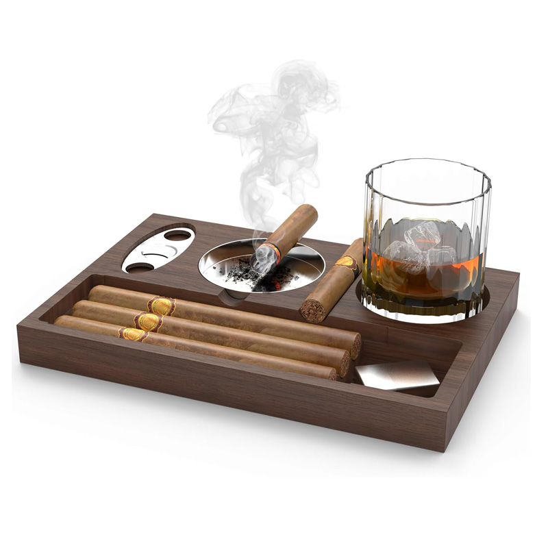 New Cigar Ashtray with Cigar C - Men'S Accessories Tray ulasan dan harga