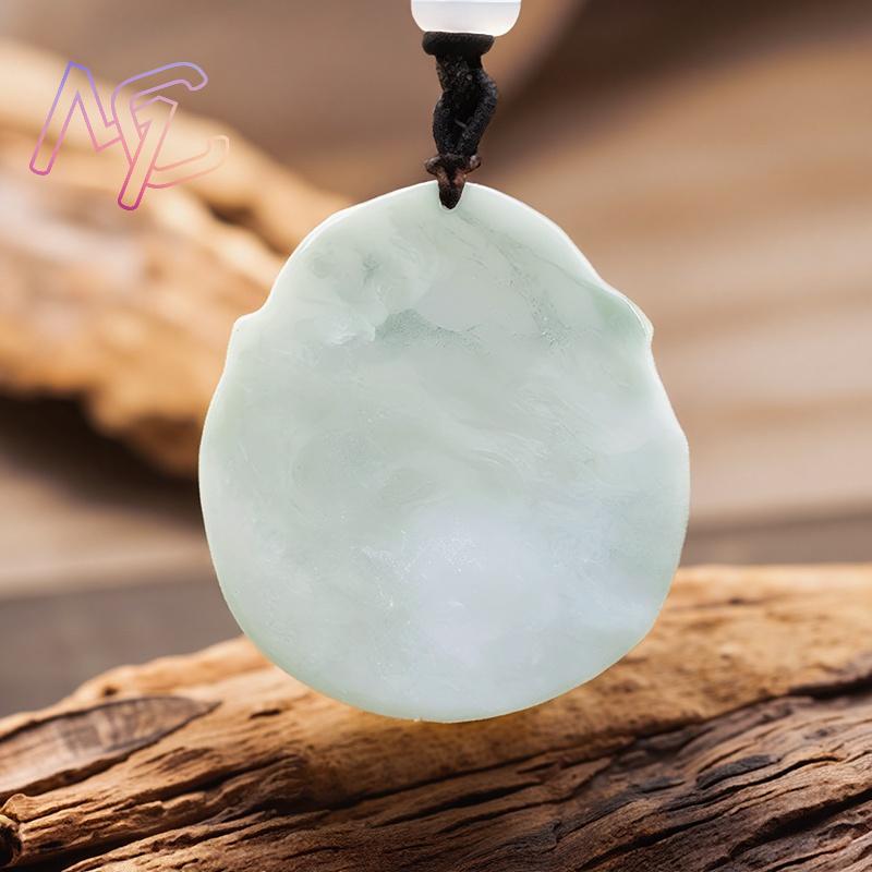 Green Real Jade Nezha Pendant  - Men Accessories Jewelry ulasan dan harga