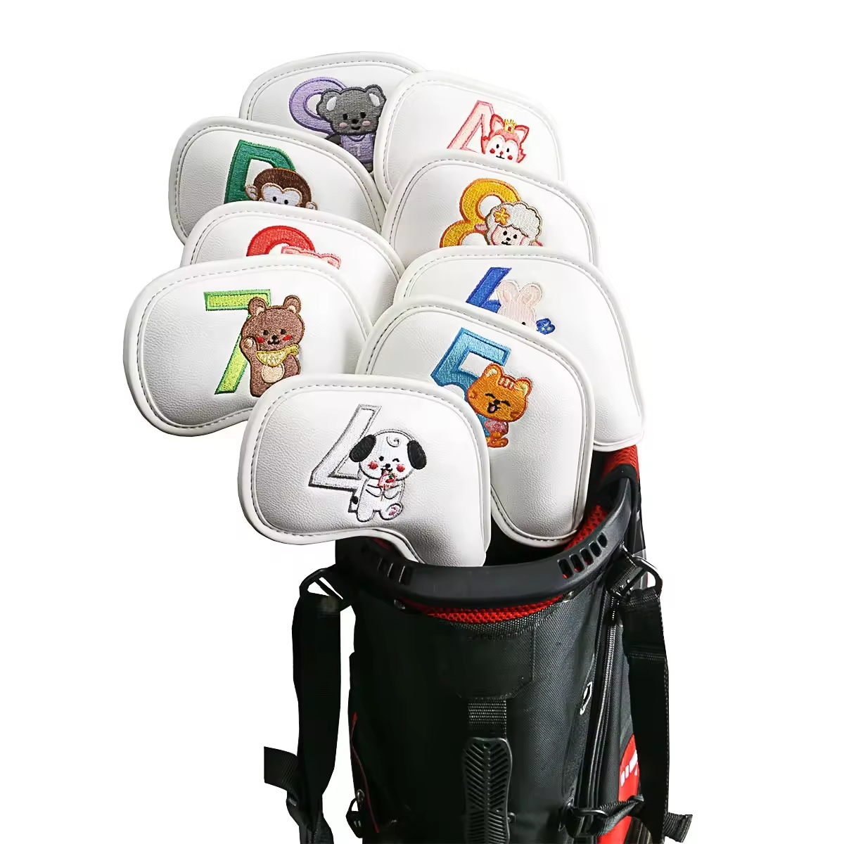 9Pcs Cute Cartoon Animal Golf  - Men Accessories For Gift ulasan dan harga