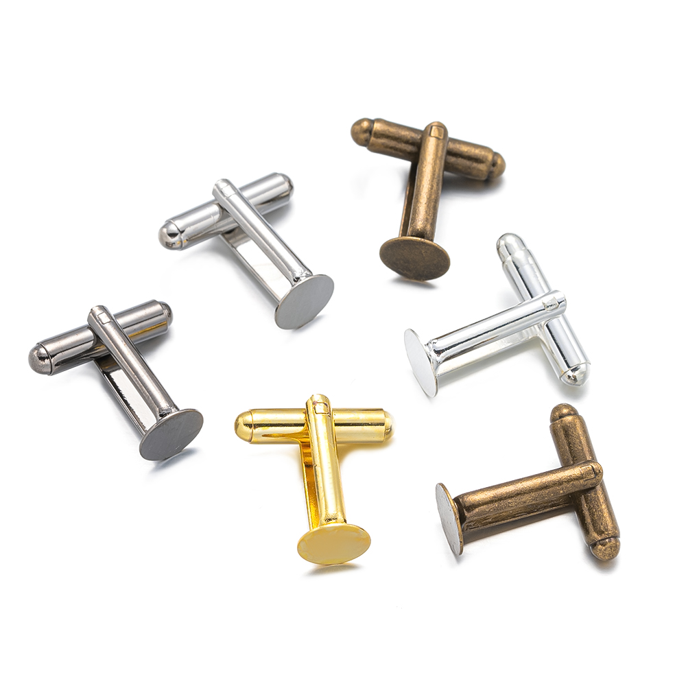 10Pcs Mens 6-12mm Flat Round S - Men'S Accessories Tray ulasan dan harga