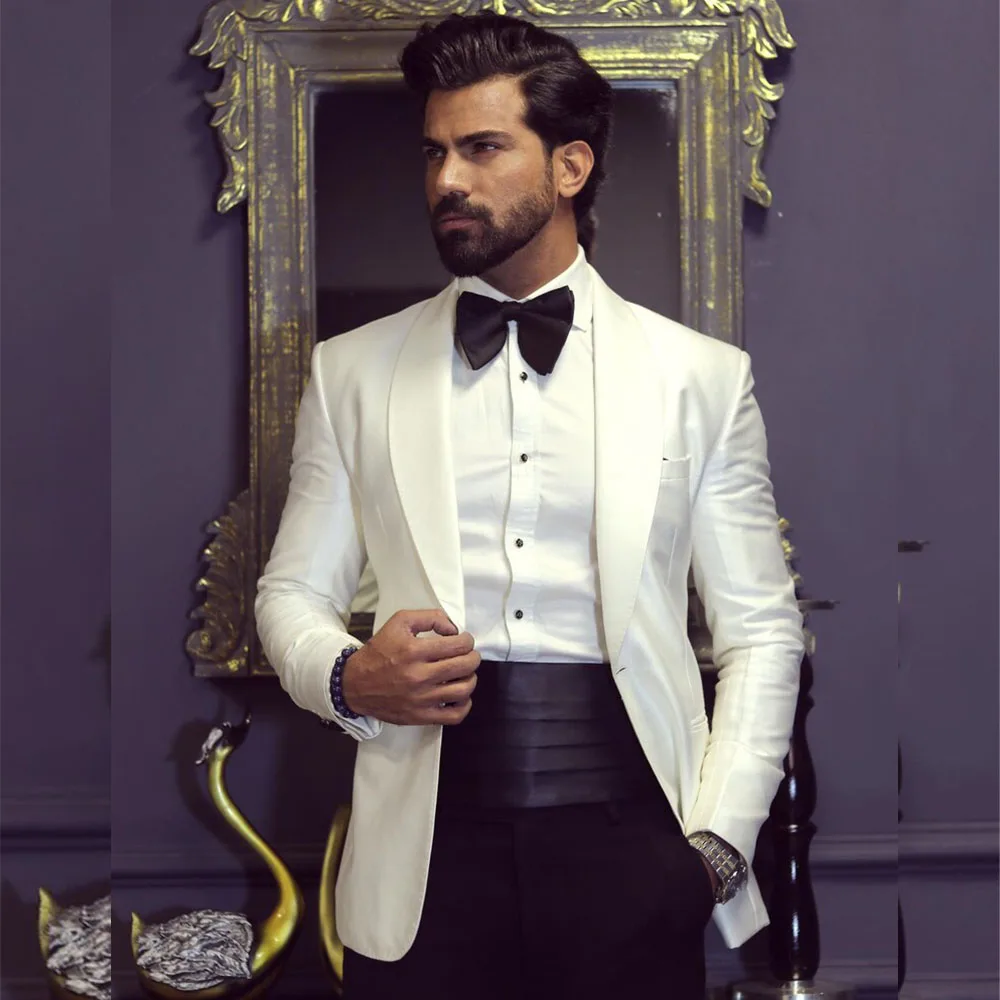 Classic England Style White Ja - Men Accessories Elegant ulasan dan harga