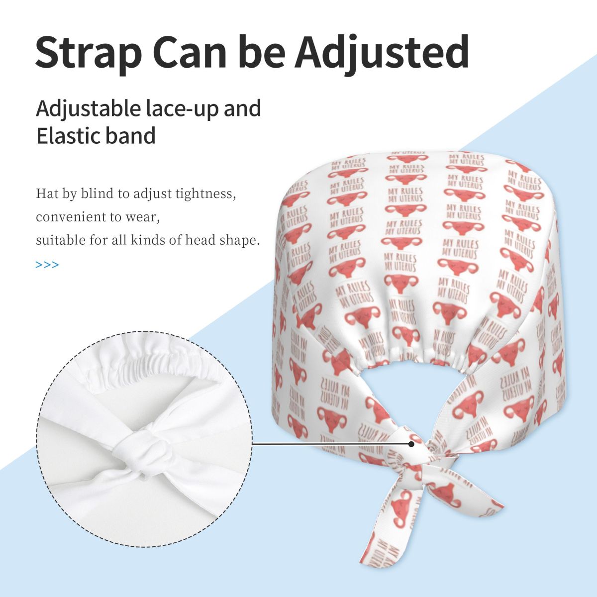 Medical Cap My Uterus My Rules - Men Accessories Rule ulasan dan harga