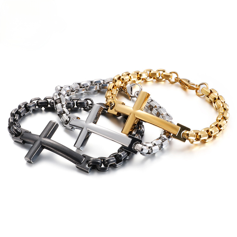 New Titanium Steel Mens Bracel - Men Accessories Chain And Bracelet ulasan dan harga