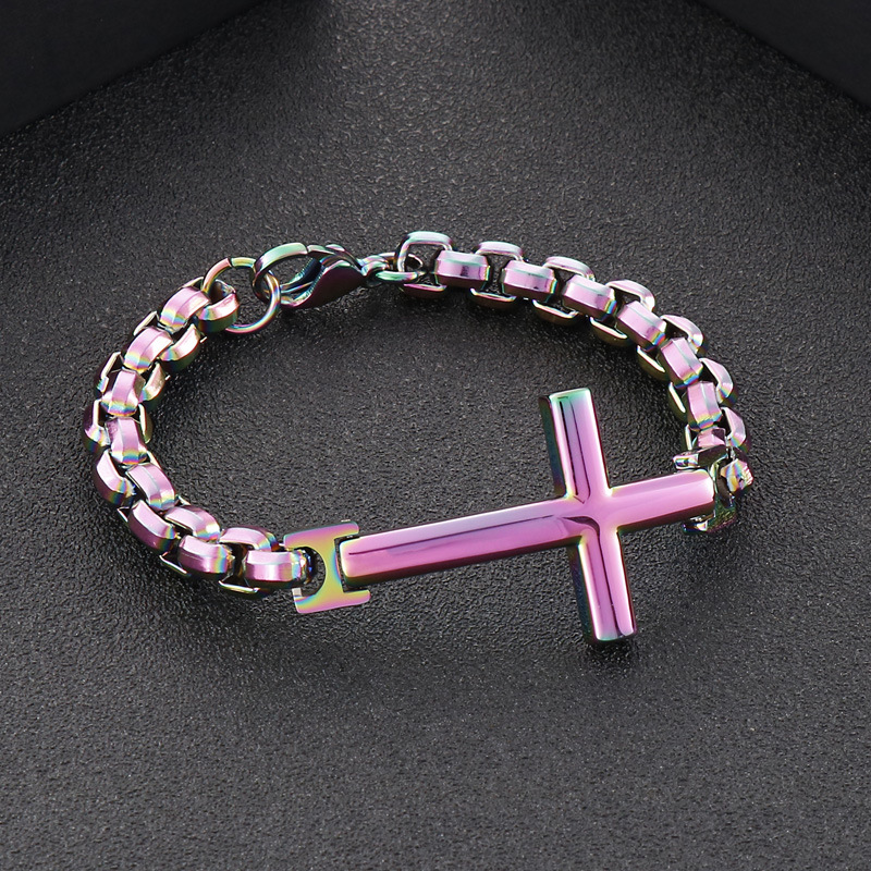 New Titanium Steel Mens Bracel - Men Accessories Chain And Bracelet ulasan dan harga