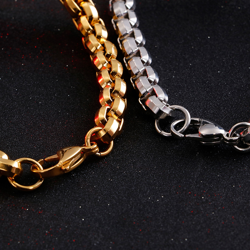 New Titanium Steel Mens Bracel - Men Accessories Chain And Bracelet ulasan dan harga