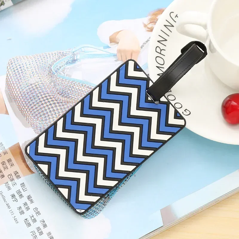 Geometric Luggage Tags for Wom - Men'S Accessories Holder ulasan dan harga