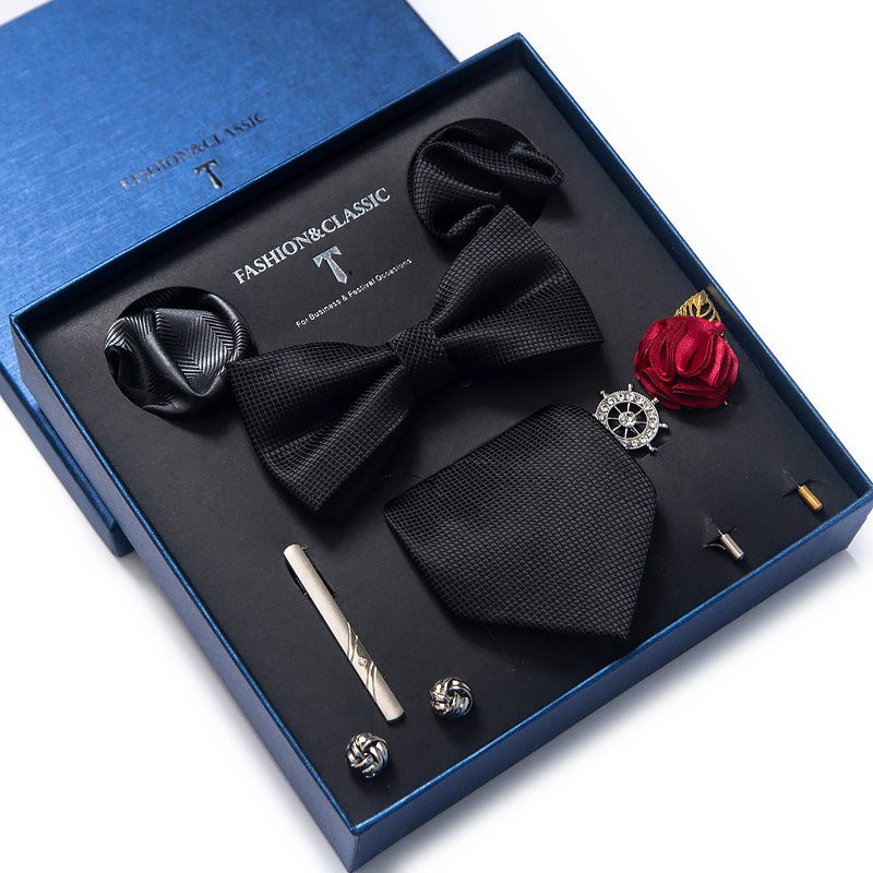Holiday Present Tie Handkerchi - Neck Tie Set Box ulasan dan harga