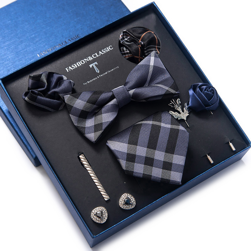 Holiday Present Tie Handkerchi - Neck Tie Set Box ulasan dan harga
