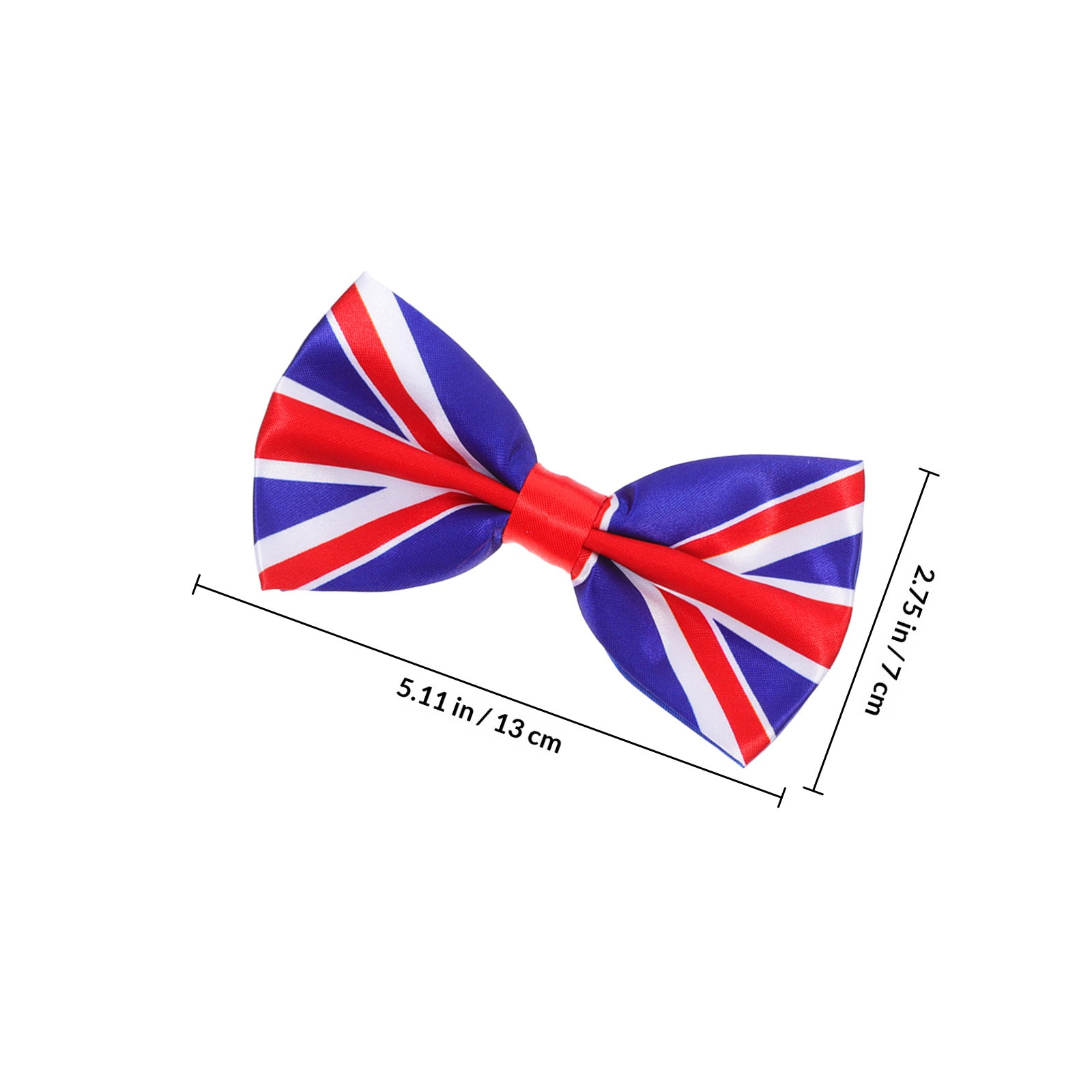Men Uk Flag Bowtie Novelty Pat - Men'S Accessories Uk ulasan dan harga