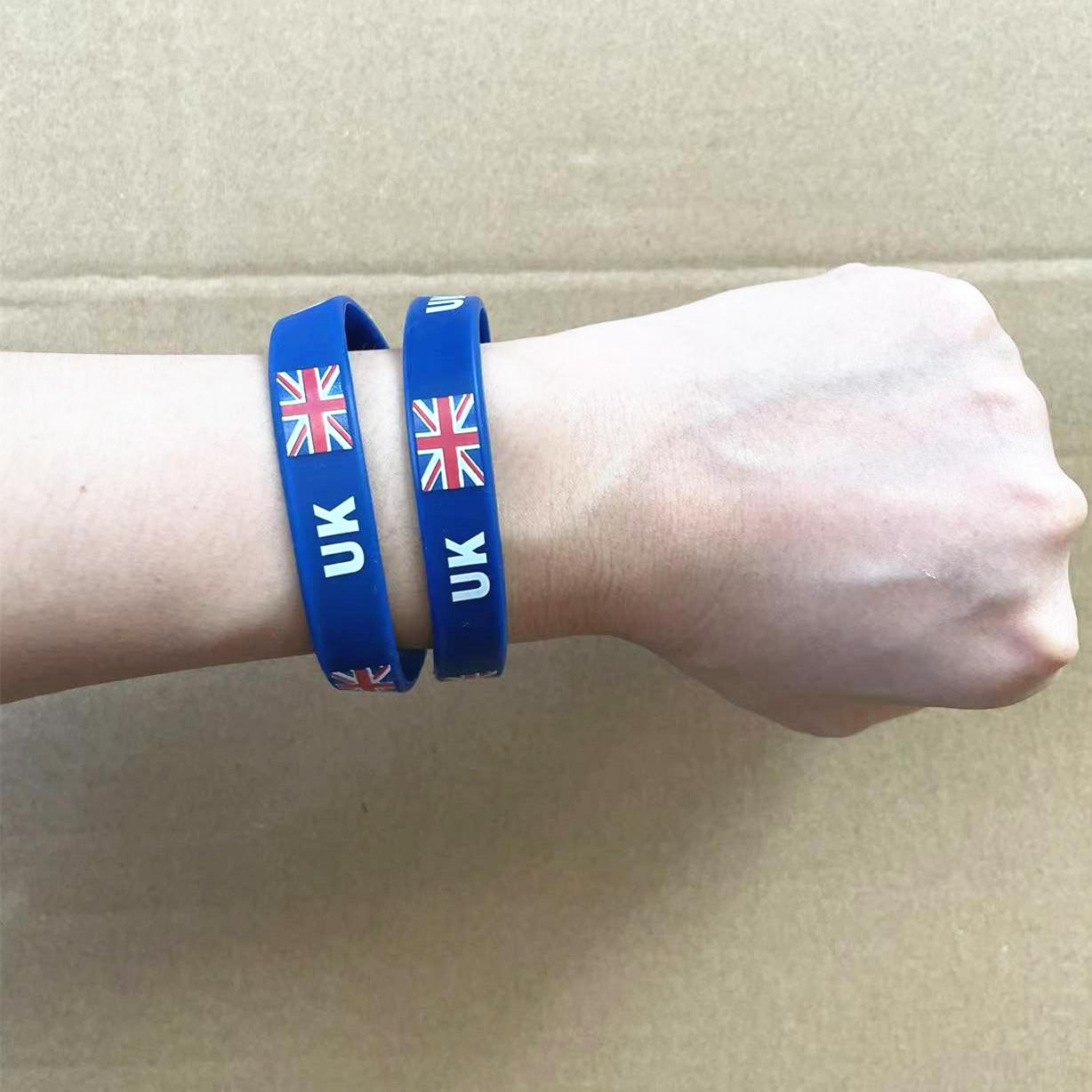 2pcs UK Britain Flag Wristband - Men'S Accessories Uk ulasan dan harga