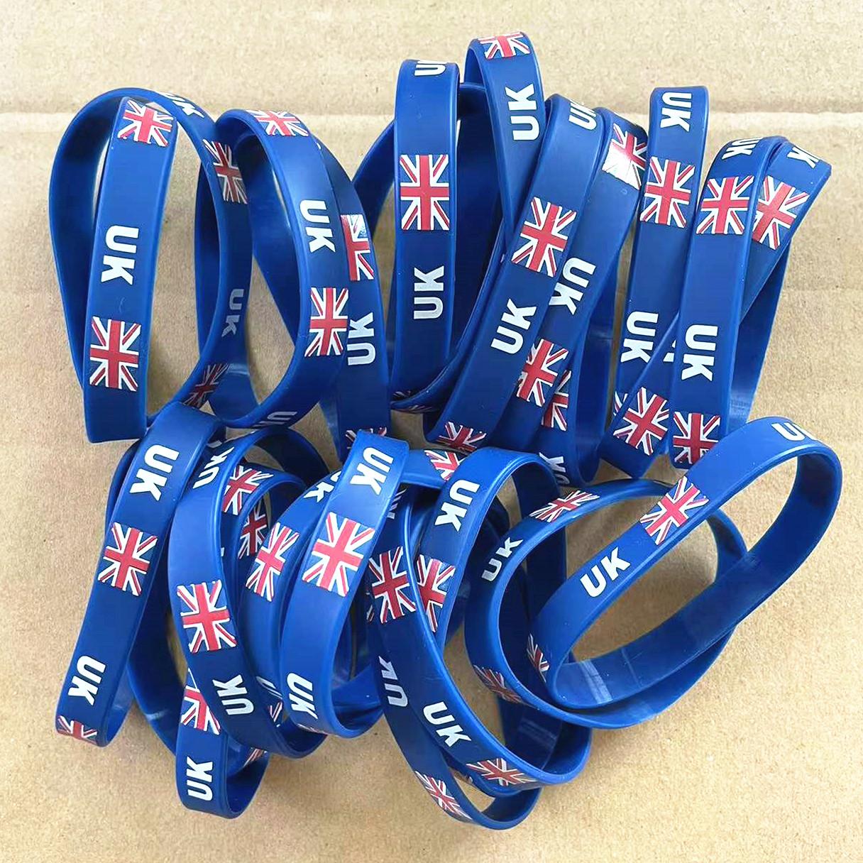 2pcs UK Britain Flag Wristband - Men'S Accessories Uk ulasan dan harga