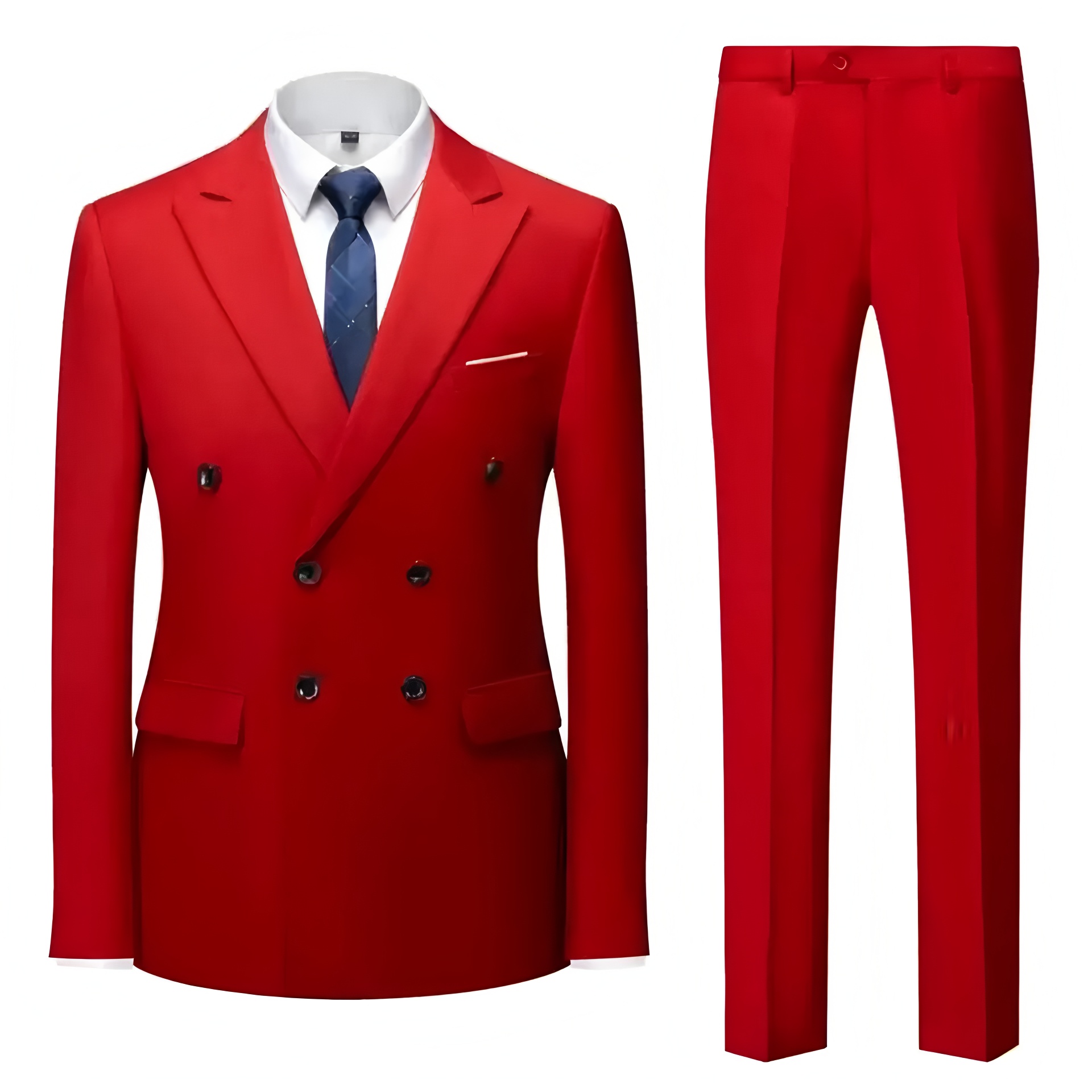 Formal Men's Tuxedo Peaked Lap - Men Accessories Elegant ulasan dan harga
