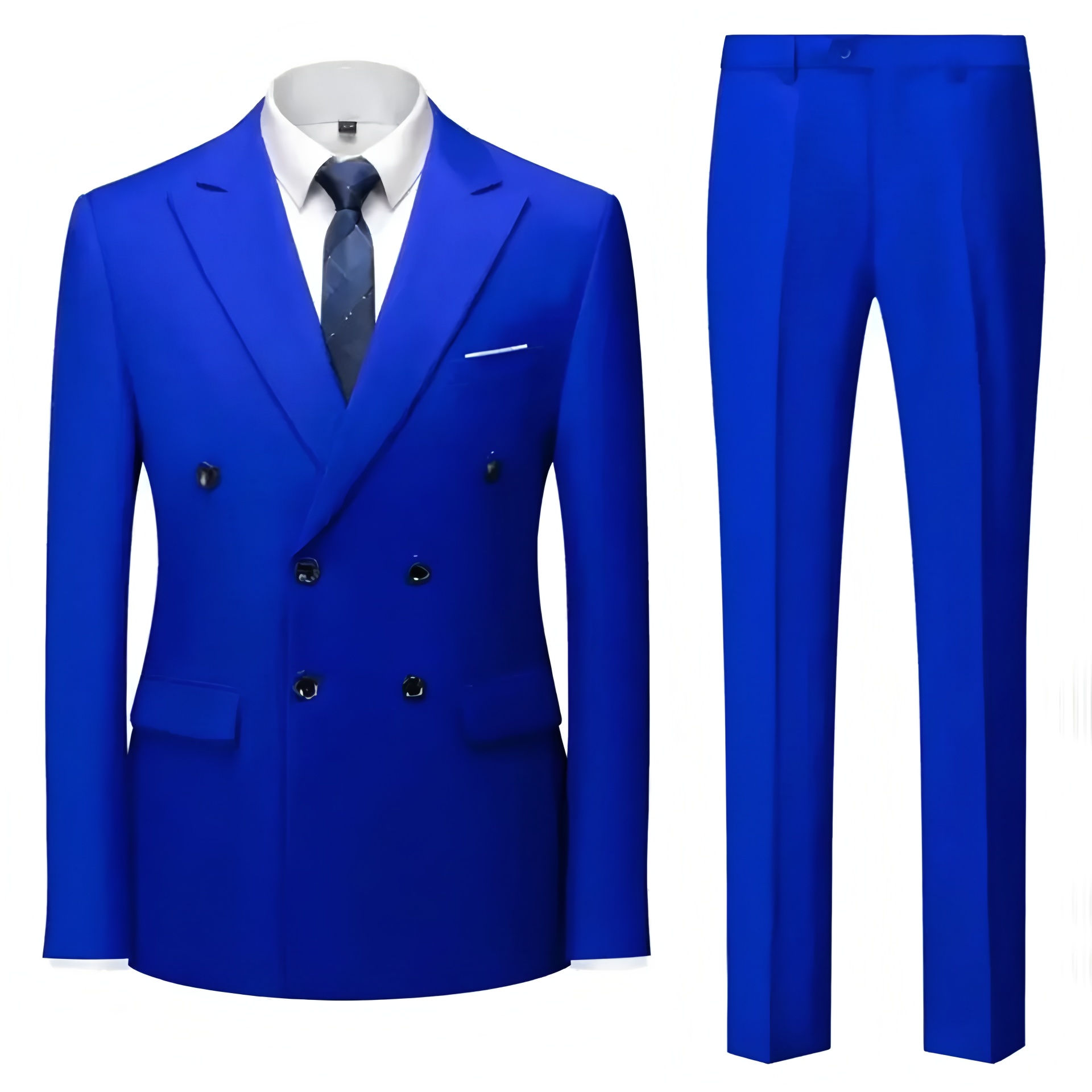 Formal Men's Tuxedo Peaked Lap - Men Accessories Elegant ulasan dan harga