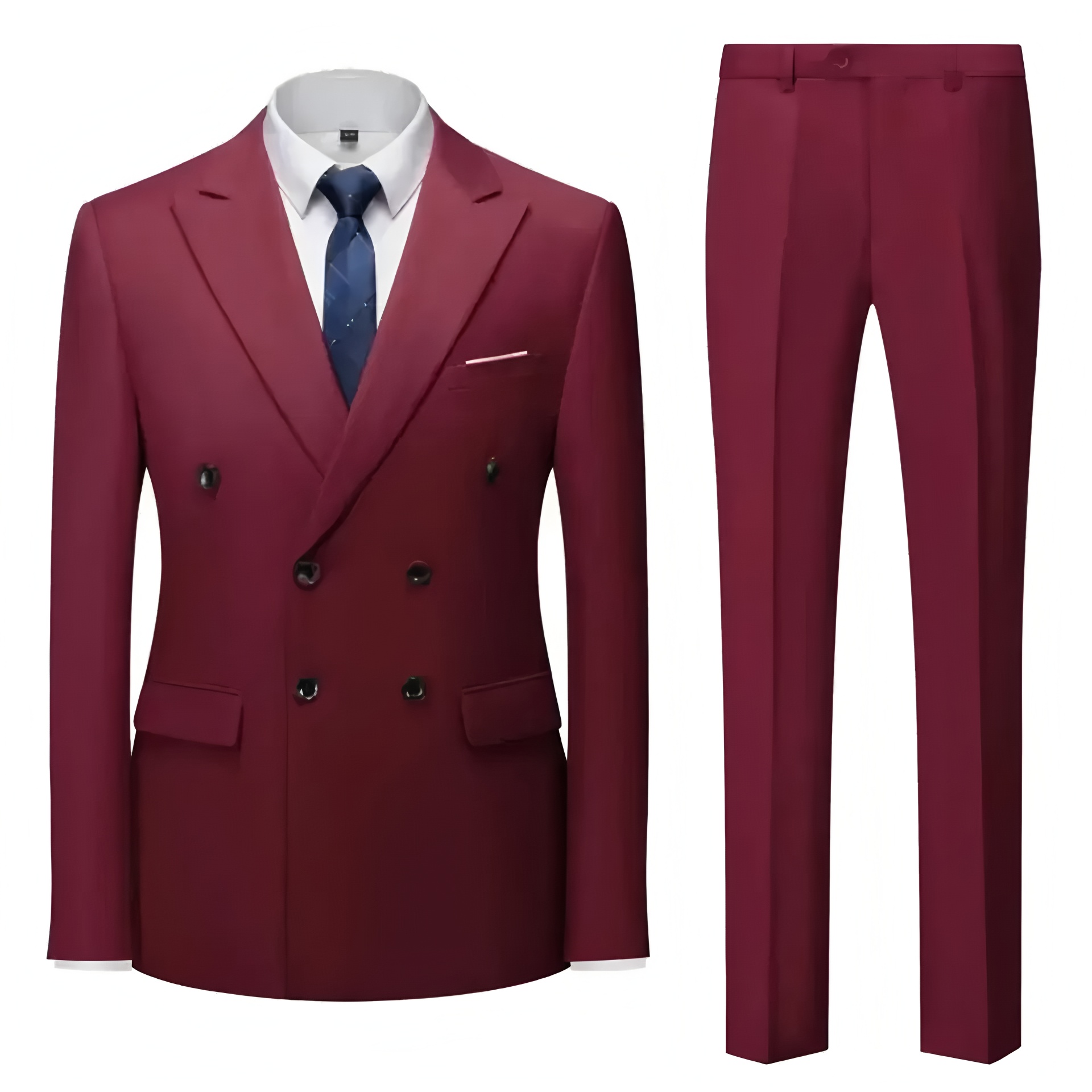 Formal Men's Tuxedo Peaked Lap - Men Accessories Elegant ulasan dan harga
